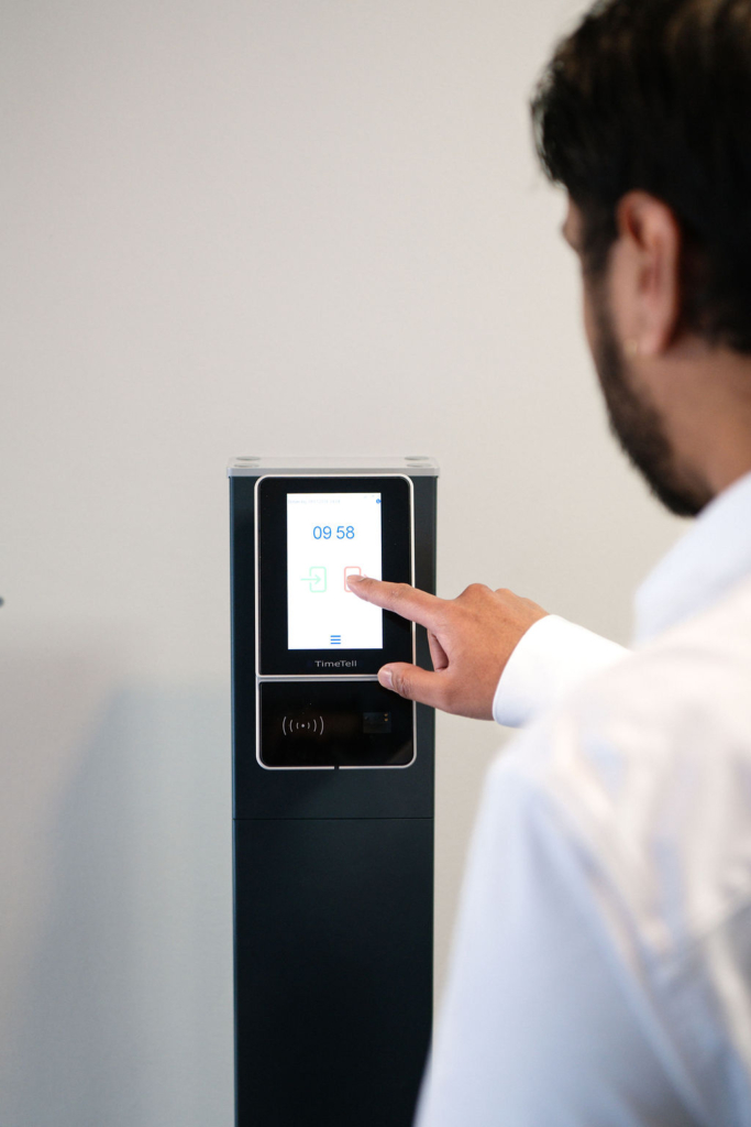 Inklokken met Timetell